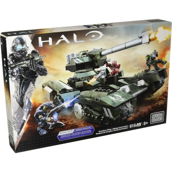mega bloks halo scorpion's sting 616 pieces (7)