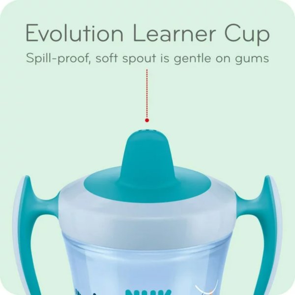 nuk evolution learner cup 8oz (1 pc) (1)