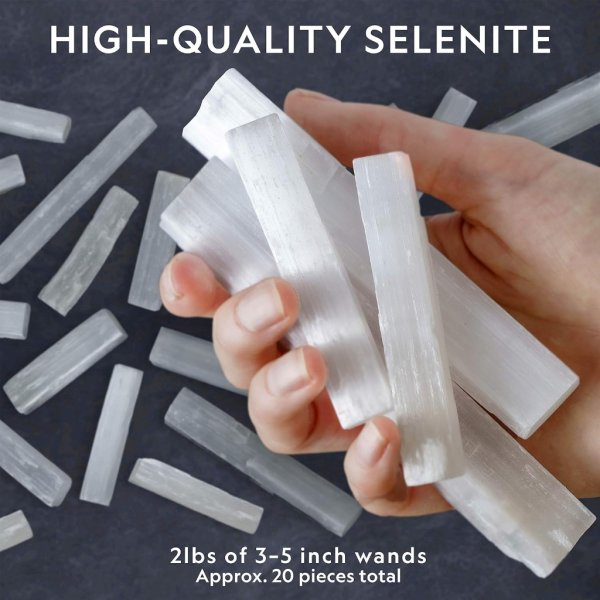 national geographic selenite and crystal set3