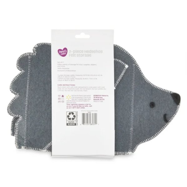 parent's choice hedgehog storage organizer, 2 pack (6)