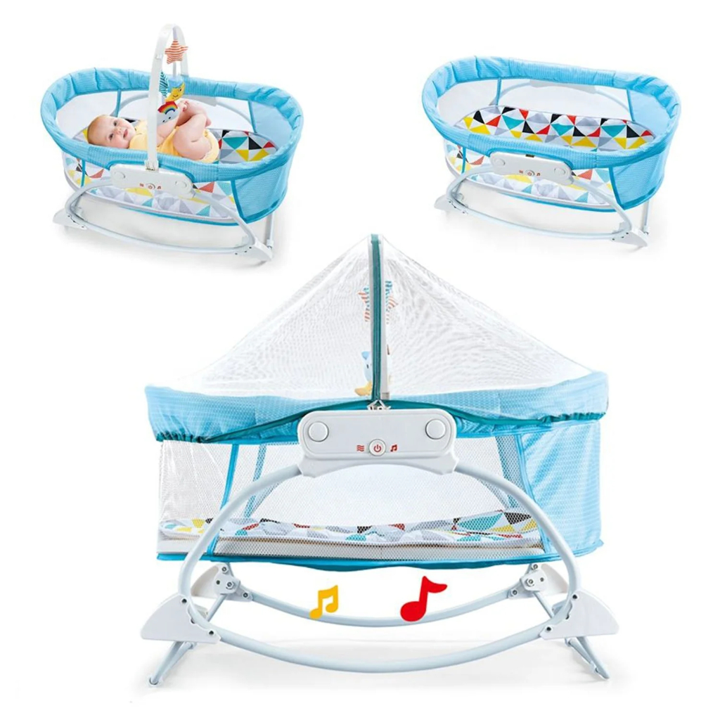 sleep peacefully musical bassinet blue (1)