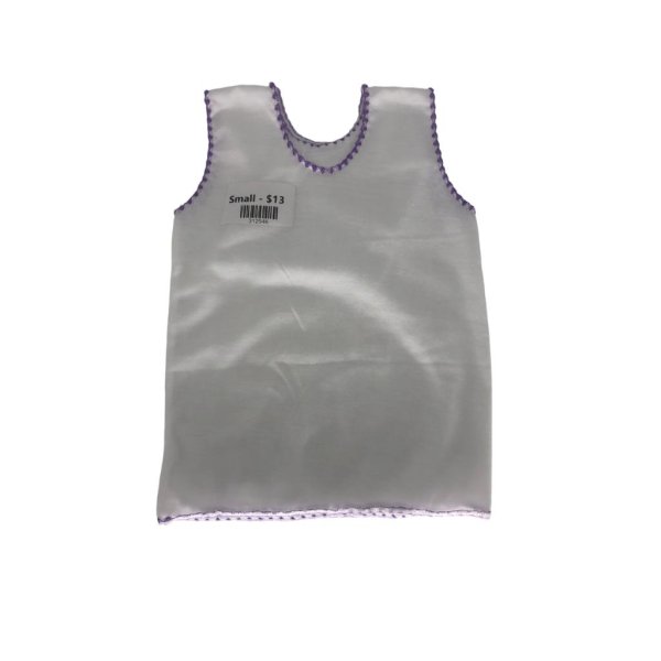 small white baby vest (assorted colors) (3)
