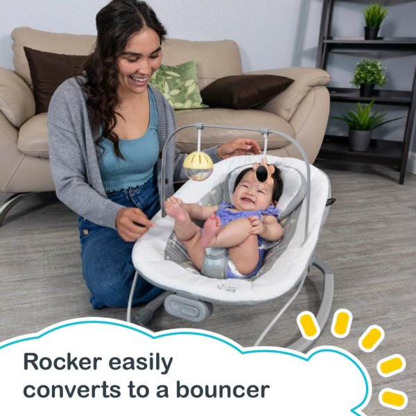smart steps my first rocker 2 bouncer two of a kind grey1