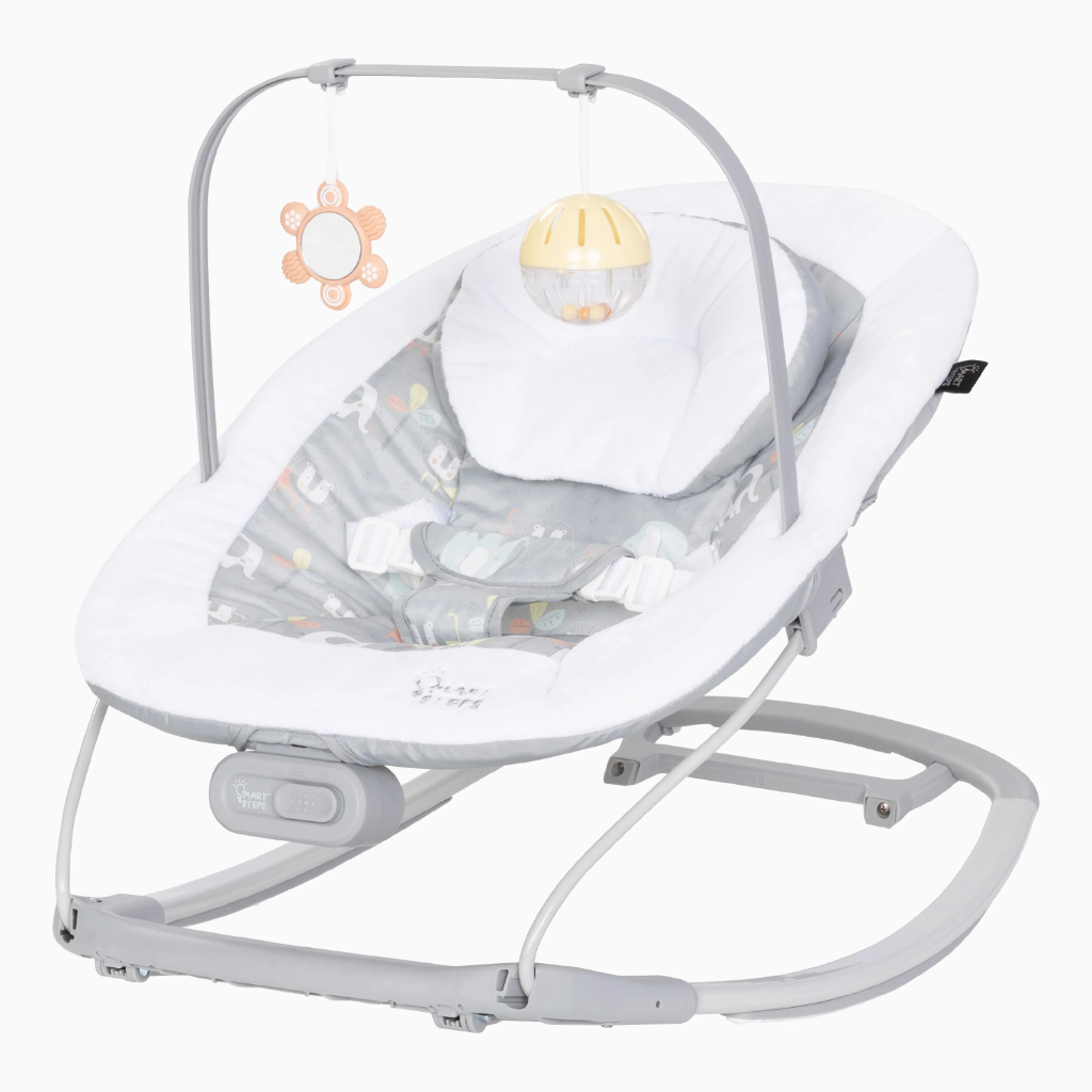 smart steps my first rocker 2 bouncer two of a kind grey13