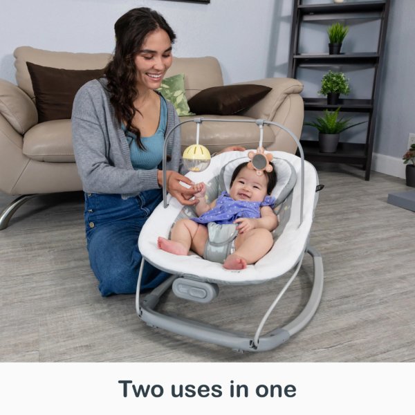smart steps my first rocker 2 bouncer two of a kind grey2