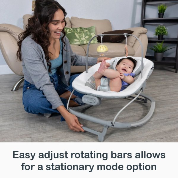 smart steps my first rocker 2 bouncer two of a kind grey3