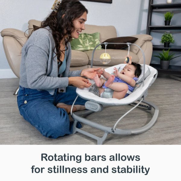 smart steps my first rocker 2 bouncer two of a kind grey4