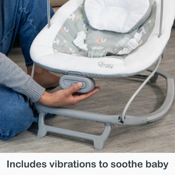 smart steps my first rocker 2 bouncer two of a kind grey5