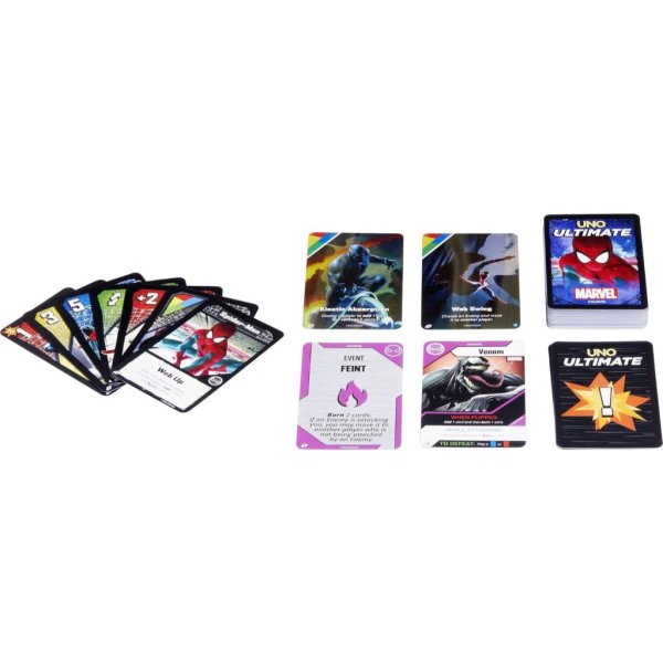 uno ultimate 2022 spider man edition add on pack1