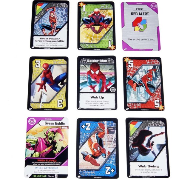 uno ultimate 2022 spider man edition add on pack6