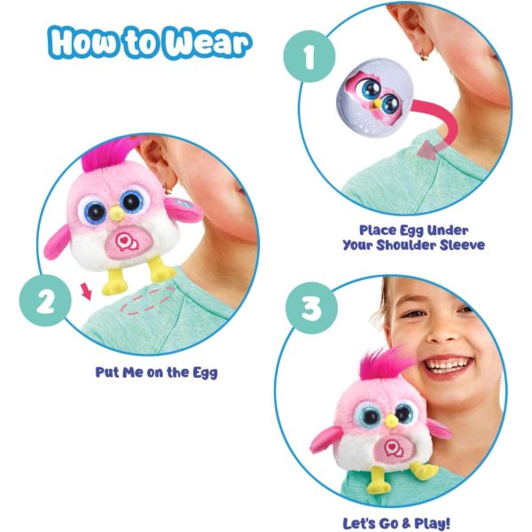 vtech gabbers finch pink9