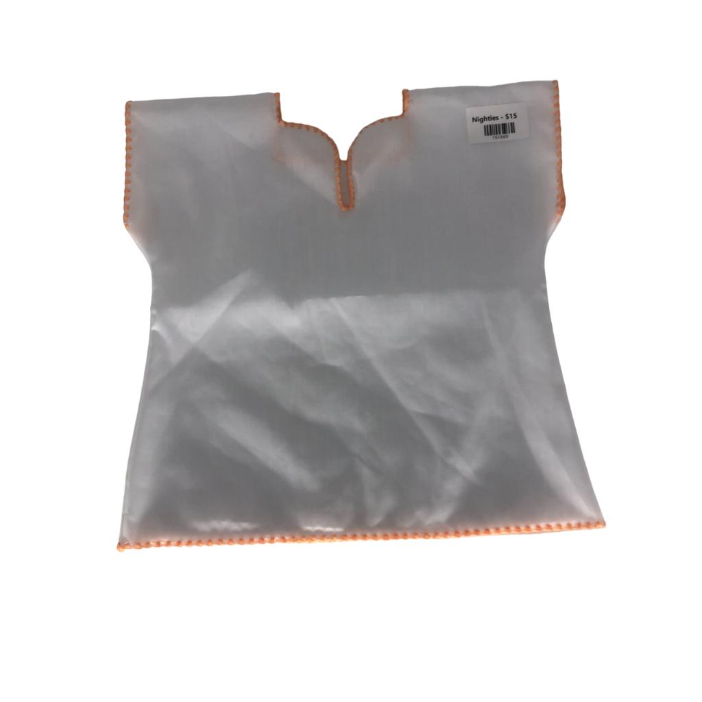 white baby nighties (assorted colors)