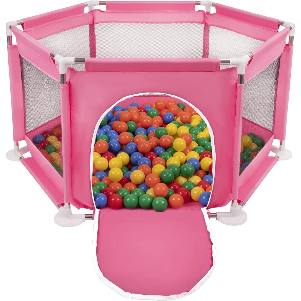 wonder baby baby play pen, pink6