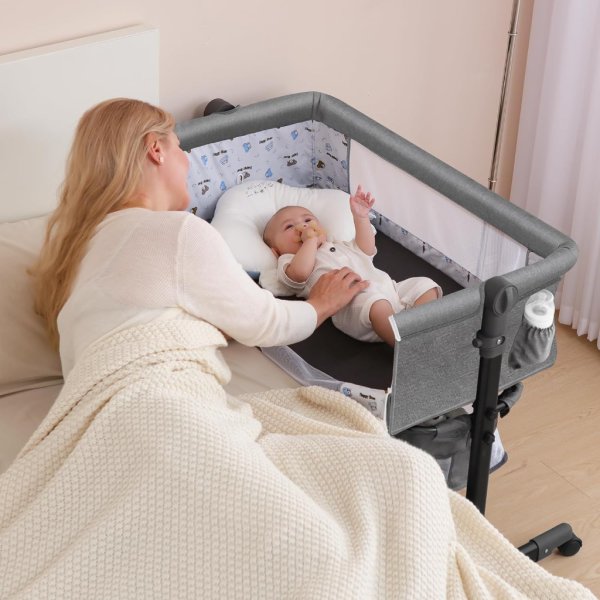 yadaqe baby bassinet, baby basinet4