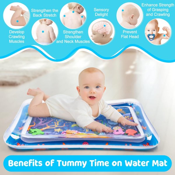 yeeeasy tummy time water mat5