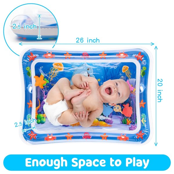 yeeeasy tummy time water mat7