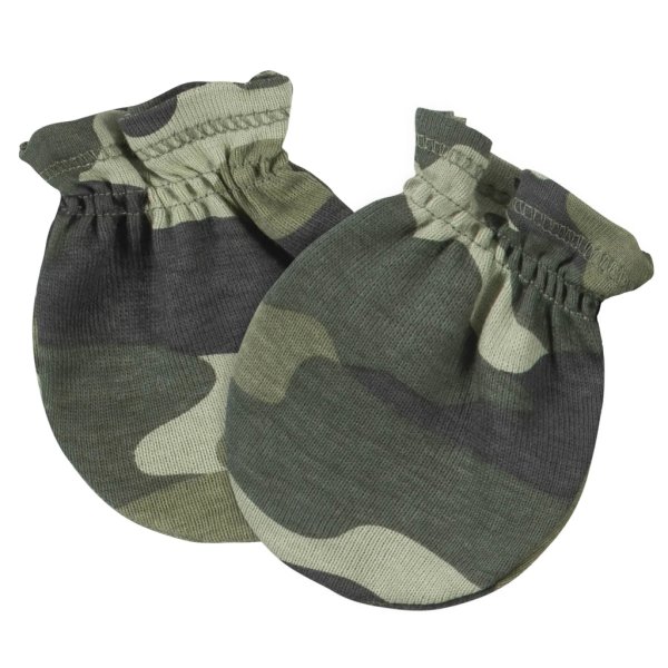 8 piece baby neutral bear caps & mittens setnewborn (polybag)6