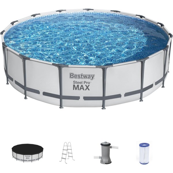bestway steel pro max 15'x42 pool set (7)