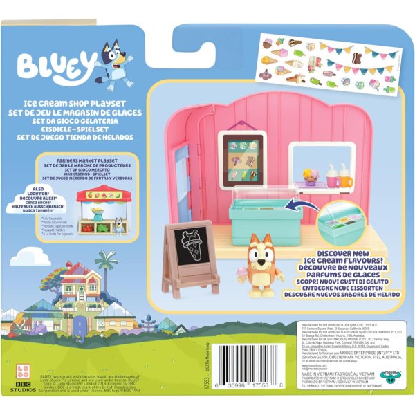 bluey mini playsets ice cream shop playset8