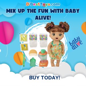 Baby Alive Magical Mixer Baby Doll Tropical Treat with Blender Accessories