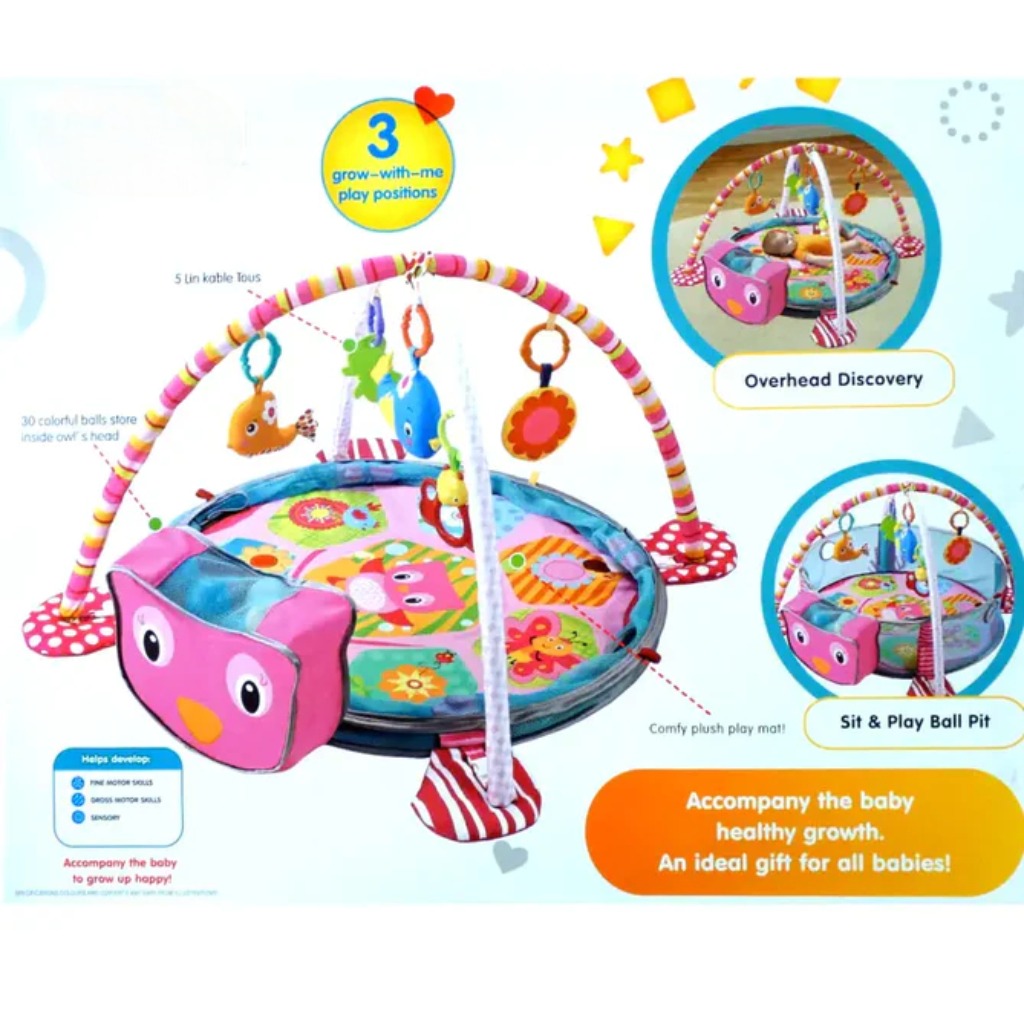 baby play gym (pink) photoroom