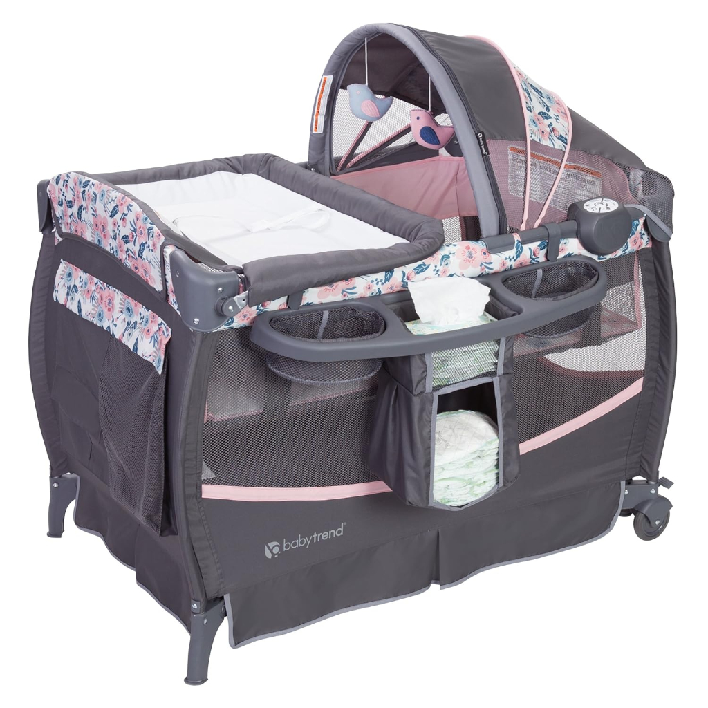 baby trend deluxe ii nursery center bluebell7