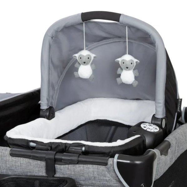 baby trend simply smart nursery center whisper grey4