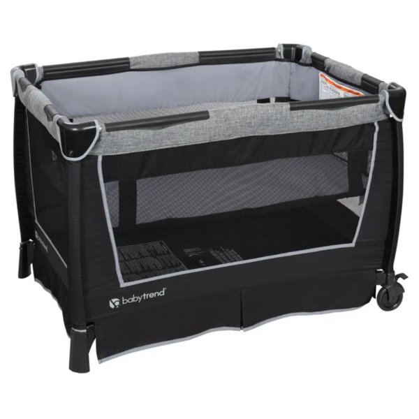 baby trend simply smart nursery center whisper grey7