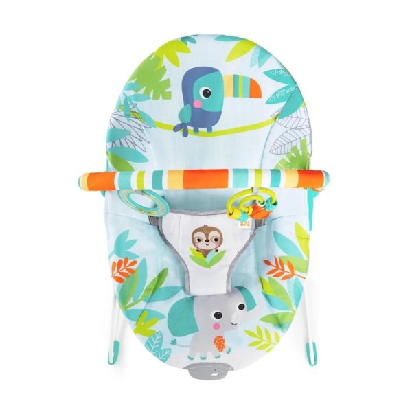 bright starts baby bouncer soothing vibrations infant seat rainforest vibes6
