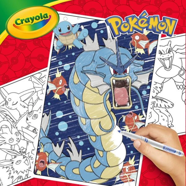 crayola pokémon imagination art set (115pcs), kids art kit3