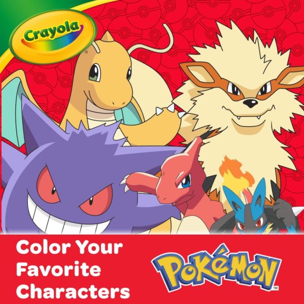 crayola pokémon imagination art set (115pcs), kids art kit5