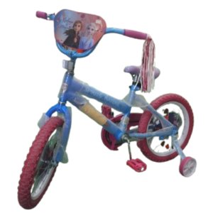 Frozen 16" Purple Bike - White Wheels