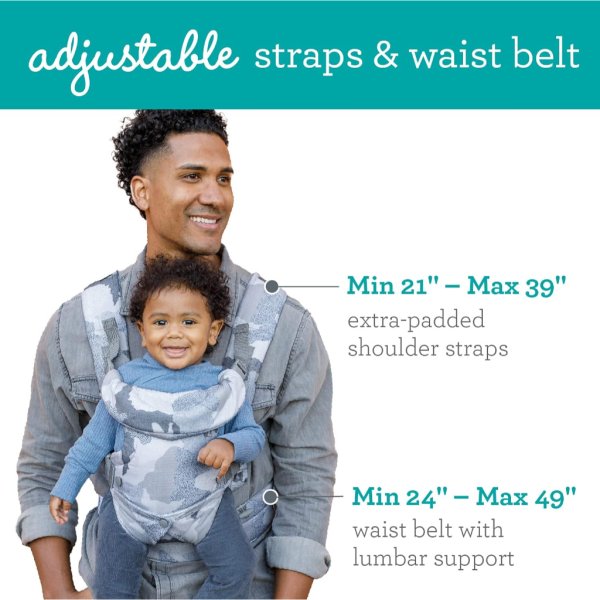 infantino flip advanced 4 in 1 carrier ergonomic camo3