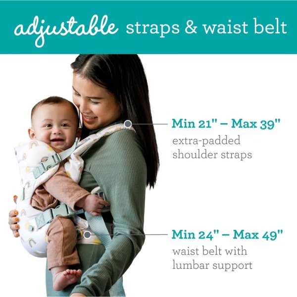 infantino flip advanced 4 in 1 carrier ergonomic rainbow5