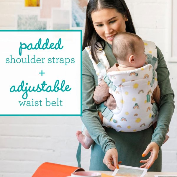 infantino flip advanced 4 in 1 carrier ergonomic rainbow8
