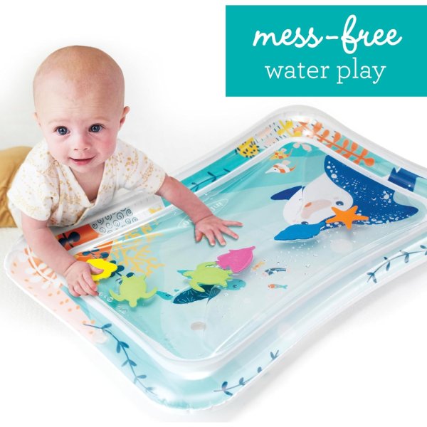infantino jumbo pat & play water mat, sea themed6