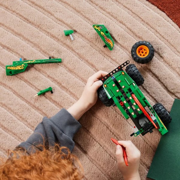 lego technic monster jam dragon 2in1 monster truck toy 421494