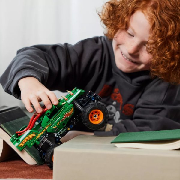 lego technic monster jam dragon 2in1 monster truck toy 421495