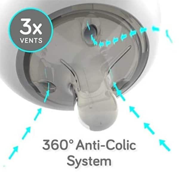 nanobébé flexy silicone baby bottle, anti colic1
