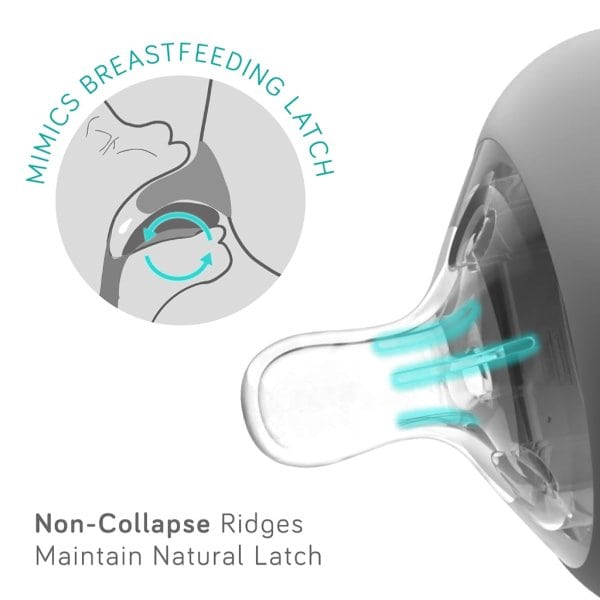 nanobébé flexy silicone baby bottle, anti colic4