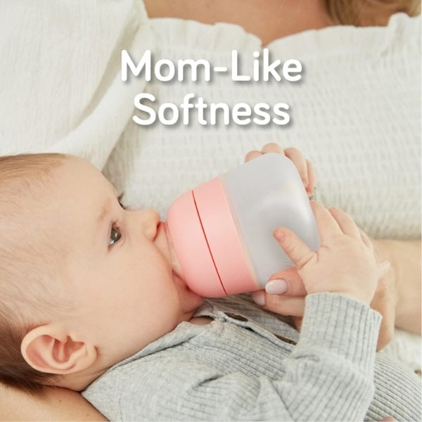 nanobébé flexy silicone baby bottle, anti colic5