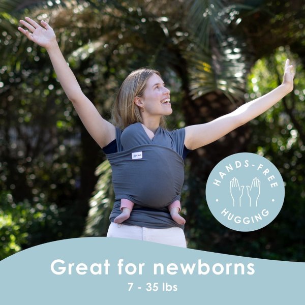 sleepy wrap stretchy ergonomic baby carrier sling4