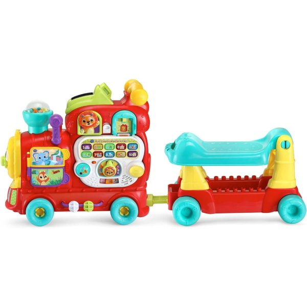 vtech 4 in 1 learning letters train sit to stand walker and ride on1