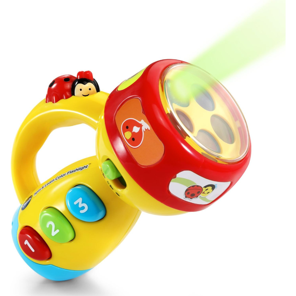 vtech spin and learn color flashlight, yellow7
