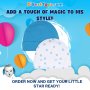 2-Pack Baby Boys Boy Stars Caps