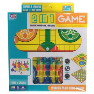 2 in 1 Snakes and Ladder Games / Ludo Game (Small)