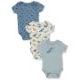 Baby King 3 Piece Set Onesies Dinosaur