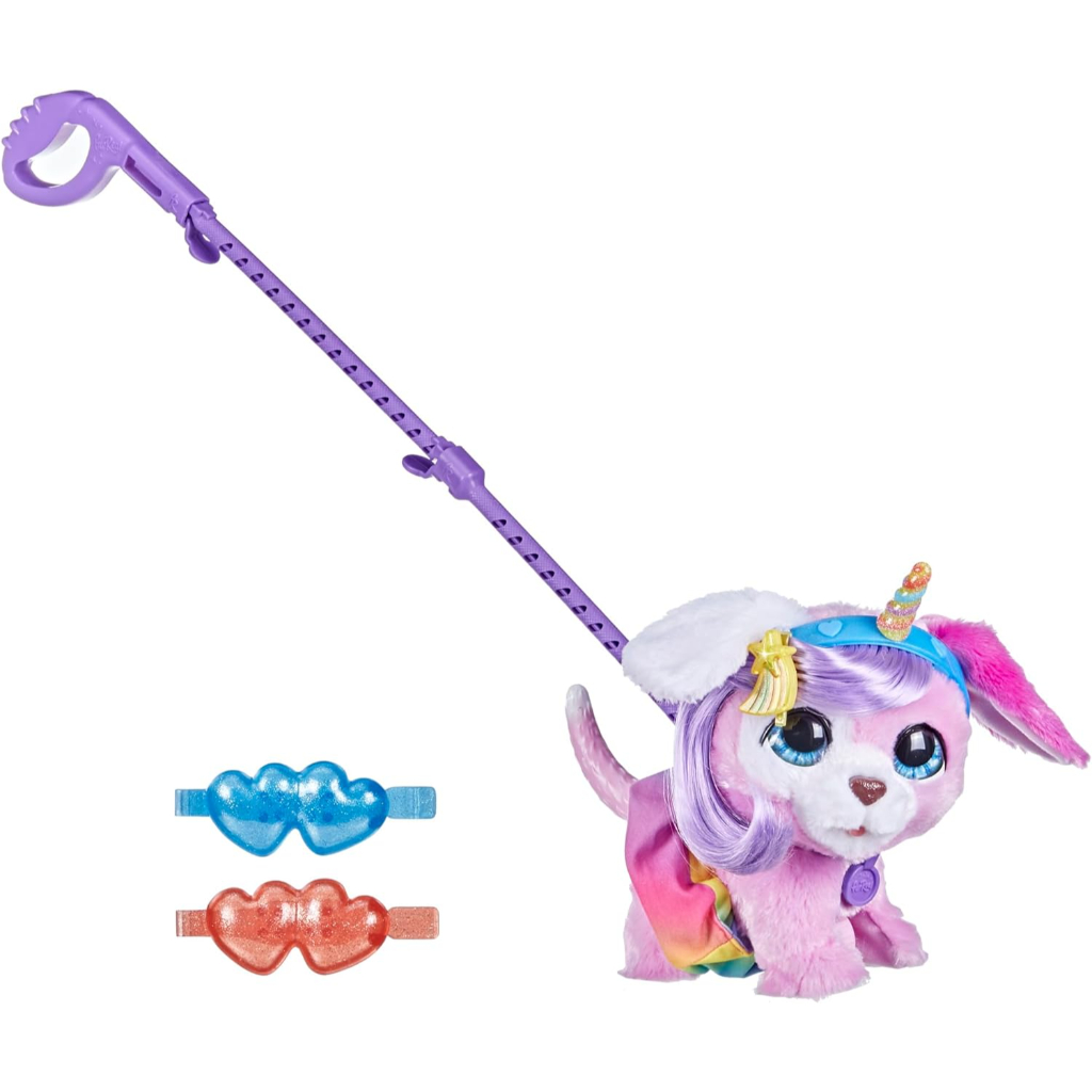 furreal glamalots mermaid puppy interactive walking toy (2)