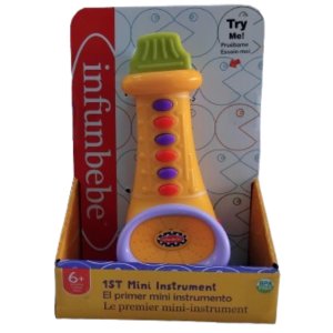 1ST Mini Instrument - (Yellow Saxophone)