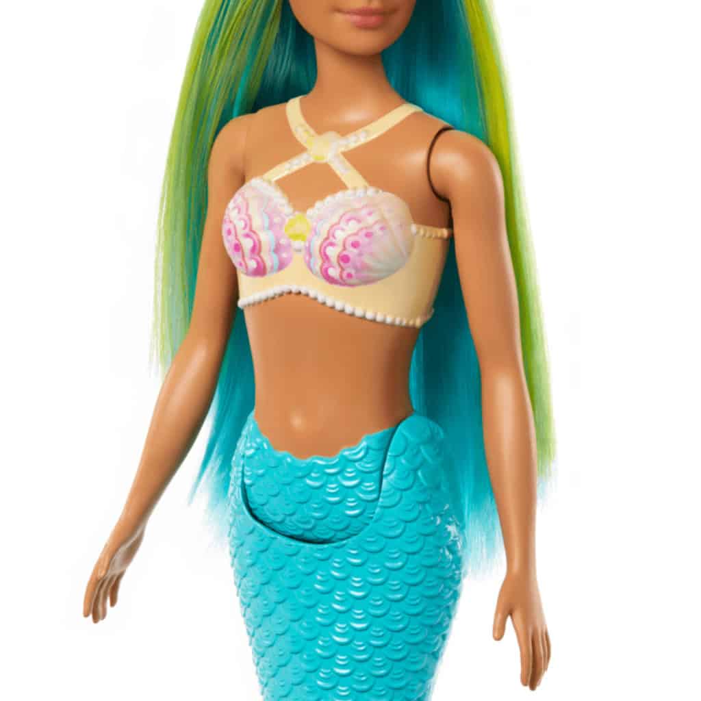 barbie mermaid doll with green & blue hair, blue tail3 barbie mermaid doll with green & blue hair, blue tail3